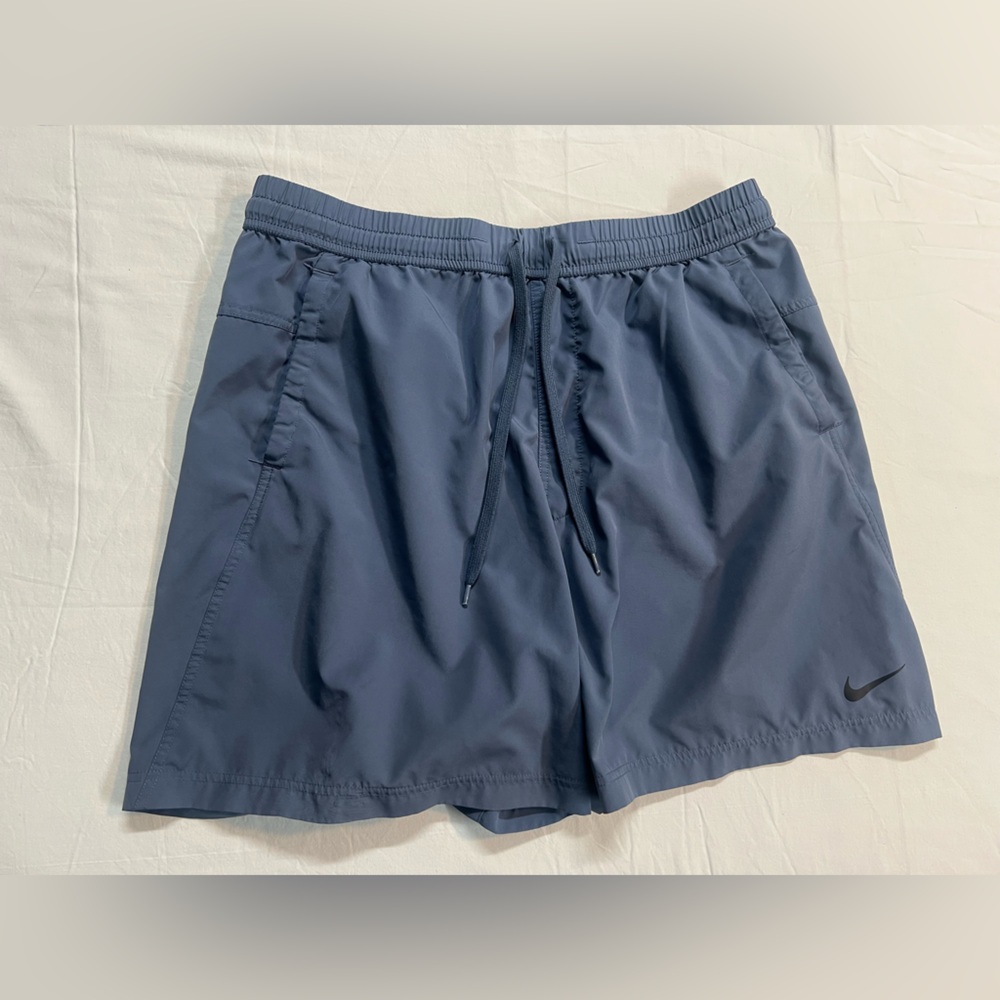 Nike Dri-FIT Athletic Shorts Men’s Large Blue Lightweight Gym Training